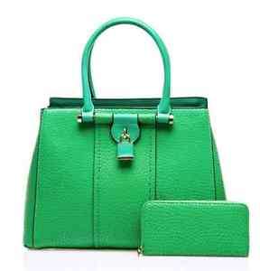 Sociology Pebble Lock Tote with Wallet (2-Piece)